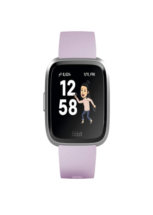 FITBIT VERSA Lite Lilac Silver 