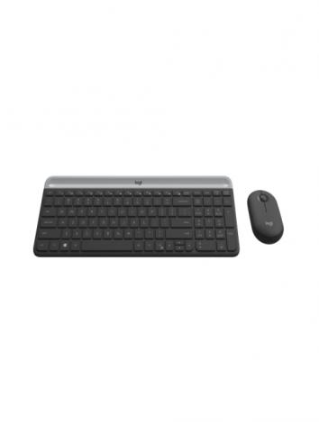 Logitech MK470 W Klavye+Mouse set Siyah