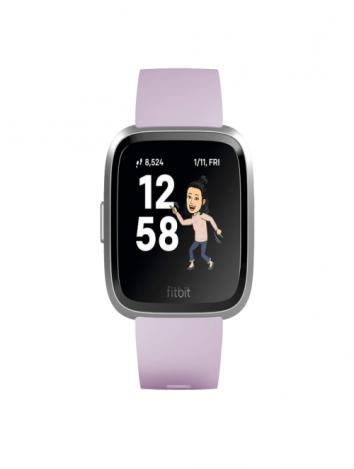 FITBIT VERSA Lite Lilac Silver 